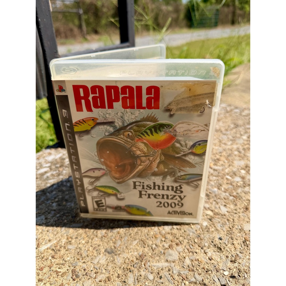Rapala Fishing Frenzy 2009 PS3 Activision PlayStation 3 Game CIB-Tested